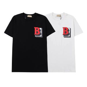 夏のメンズデザイナーTシャツカジュアルマンレディレター付きのプリント半袖