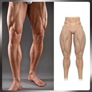 Грудь образует силиконовые фальшивые мышцы мужские брюки Реалистичное искусственное моделирование.