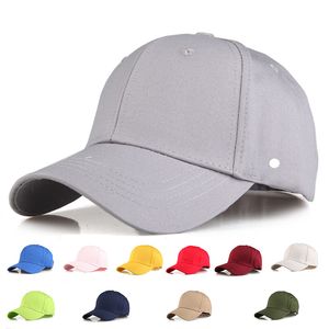 lu Baseball Cap Men Women Multiple Colour Peaked Cap Solid Color Adjustable Unisex Spring Summer Sun Hat Shade Sport Baseball Hats