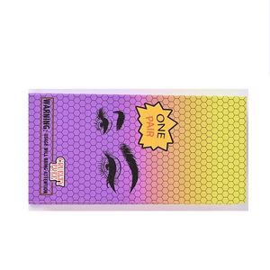 Rectangle False Eyelash Case honeycomb Paper Mink False Eyelashes Box Cosmetics empty Eye Lashes Package