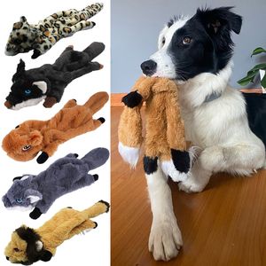 Doldurulmuş evcil köpek çiğneme oyuncakları küçük büyük köpekler için oyuncaklar Aksesuarlar Hayvan Squeaker Puppy Cat Oyuncak Peluche Perro Maskotas Malzemeleri