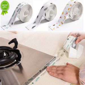 Nya köksvattentäta och mögel Proof Tape Adhesive Sink Doap Doap Players Countertop Toalett Gap Strip Transparent Seam Stickers