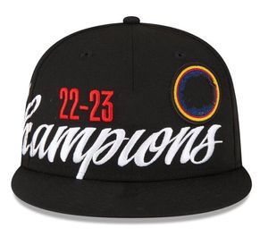 2023 Finals Champions Basketball Snapback Hats Team Color Cap Squadre Snapbacks Mix regolabile Ordine di corrispondenza Tutti i cappellini