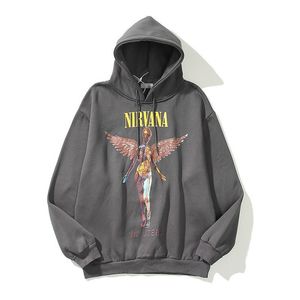 Sweatshirts Lossa långärmad huva designer män hoody hoodies pullover jumper herrar hög kvalitet kvinnor toppar ärm huva par kläder