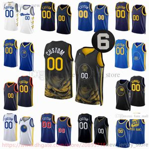 Custom Printed 2022-23 New Season Basketball Jerseys 00 Jonathan Kuminga 4 Moses Moody 3 Poole 1 JaMychal Green 5 Kevon Looney 2 Ryan Rollins 9 Andre Iguodala 6 patch