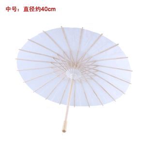 Top bridal wedding parasols White paper umbrellas Chinese mini craft umbrella 4 Diameter wedding umbrellas 20 30 40 60cm