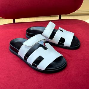 High Quality Luxury Sandals Famous Designer Women Summer Thickness Fashion Sandals Beach Shoes Classic Leather Slippers Platform Casual Sandals Flat Heel Loose