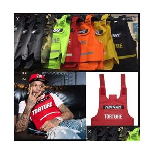 Men'S Vests Mens Vest 2022 Torture Tactical Teen Top Tank Men Lil Durk Tops Tees Dancer Tyga Size Drop Delivery Apparel Clothing Oute Dhzch