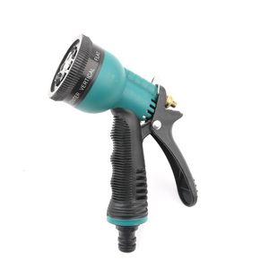 Attrezzature per l'irrigazione 8 Modello Pistola ad acqua da giardino Tubo flessibile Ugello Mutifunzionale Lavaggio auto Spruzzatore Tubo Tubo Cospargere Strumenti 230616