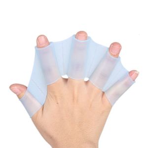 Beach accessories swimming hand finger fin learning pool accessory wear Hand Web Training Diving Gloves Swim Pool Paddles 230617