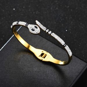 Designer Charm Carter Armband Titanium Steel New Style Nail Women mode rostfri personlighet charm