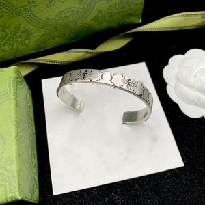 Neues plattiertes Sier Armband Armreifen Designer Frauen Männer Armreifen Mode Schmuck Schmuck