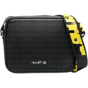 Novo MINI Men com estampa de letras, cinto de lona amarelo, bolsa de ombro alta, bolsa de peito, bolsa de cintura, multiuso, bolsa mensageiro, bolsa tiracolo, bolsa tiracolo