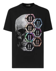 PLEIN BEAR T SHIRT Mens Designer Tshirts Brand Clothing Rhinestone PP Skulls Men T-SHIRT ROUND NECK SS SKULL Hip Hop Tshirt Top Tees 16469