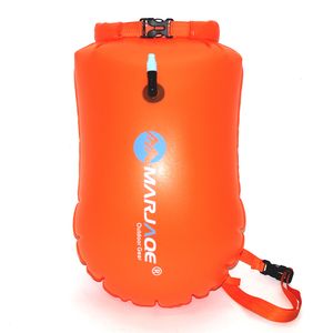 Inflatable Floats tubes 1PC Inflatable Open Swimming Single air bag swimming float inflatable fart float swimming swim buoy Water Sport Storage Safety 230616