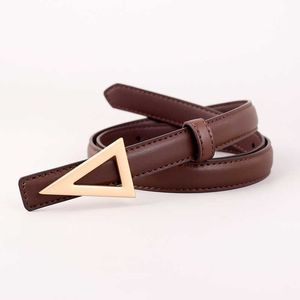 Fashion Classic Triangle Buckle Belt Luxury Designer Belt Women Simple Decoration With Dress Suit Pants Belts Wholesale