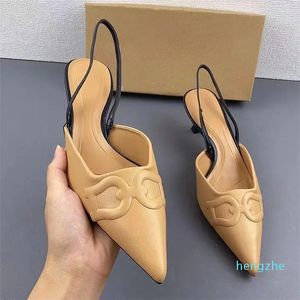 2023 Sandalen, Pumps, elegant, mittlerer Absatz, Damenschuhe, Hochzeiten, Brautabsätze, modisch, vielseitig