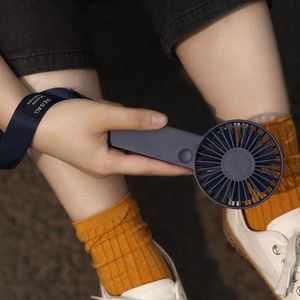 Fans 2021 New Mini Youpin Handheld Fan Portable Mini Fans USB Rechargeable Cooling Handy Fan for Dormitory Office Outdoor 2000mA
