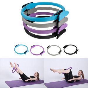 Yoga cirklar Yoga Circle Pilates Ring Lightweight Portable Non-Slip Men Women Gym Fitness Workout Sports Keep Fit Equipment 230617