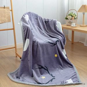 Blanket Bedspread blanket solid colour bedding portable blanket R230617