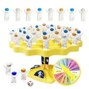 Tappetini da gioco Bambini Balance Training Gioco da tavolo Space Man Stacked Sensory Set Fun Party Games Giocattoli educativi motori fini 230617