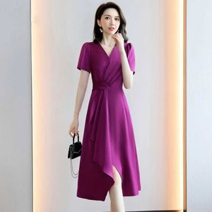 Summer Dress Women's 2023 New Elegant Fashionable Style, Slim Fit, Unique and Beautiful V-neck SEXY DRESSES FOR WOMEN clubwear