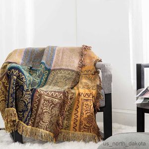 Blankets Cotton Gauze Blanket for Sofa Summer Bedspread Queen King Size on the Bed Towel Blanket R230617