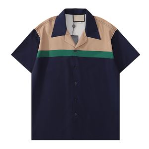 G Designer T-Shirt per uomo Camicie con risvolto da donna Polo con pannelli estivi con lettere Casual Primavera manica corta Uomo Tee Abbigliamento donna