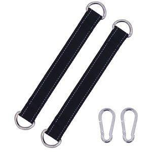 Fasce di resistenza 2 PCS 440 Lbs Heavy Duty Hanging Strap con moschettone per albero Swing Amaca Fitness Home Gym Band Workout 230617