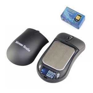 Balanças de Pesagem Mini Mouse Tipo Eletrônica Portátil Balança de Joias Balança de Bolso de Alta Precisão 200G/0,01G Drop Delivery Offi Dhif5