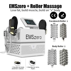 2024 New 2IN1 Roller EMSzero Neo Electromagnetic Muscle Building Fat Removal RF Machine Stimulate Body Sculpting Medspa Equipment