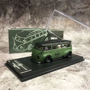 ElectricRC Car Inspire 1 64 Model Car T1 Bus Alloy Die-Cast Vehicle Collection- Army Green 230616