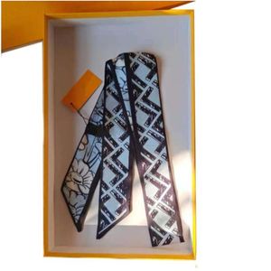 Designer Design Woman039s Sciarpa Lettera di moda Borsa Sciarpe Cravatte Fasci di capelli 100materiale di seta Involucri9322319227Y