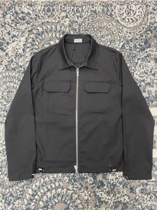 Yüksek kaliteli erkek ceketler bahar ve sonbahar moda cepleri patchwork kargo gömlek ceketi Avrupa boyutu lüks tasarımcı ceket