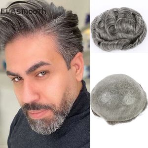 Men's Children's Wigs Men Wig Human Hair Toupee Thin Skin Pu Male Prosthesis Indian Replacement System Remy Pieces 230617