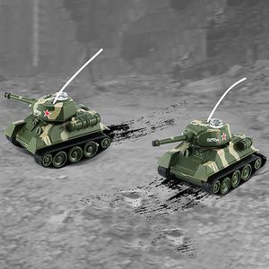 Diğer Oyuncaklar Uzaktan Kumanda Küçük Tank Ultrasmal Mini RC Trail Sürüş Kaplan Zırhlı Araç Askeri Araba Offroad Araba Kid Hediyeleri 230616