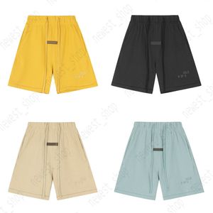 estate Mens Taglie forti pantaloncini designer classico coulisse 3D lettera corta Pantaloni da spiaggia streetwear sciolto Pantaloni giallo arancio moda pantaloni casual street hip