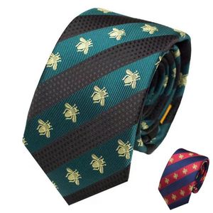 Men039S halsband Formell lyxig randig halsverksamhet bröllop mode jacquard 7cm fluga slips för man klänning skjorta accessorie8692797