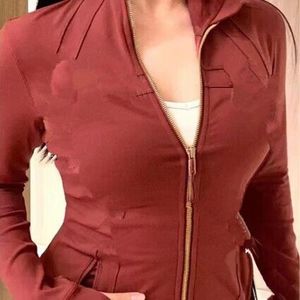 lululemen womens Women's Yoga Define Jacket Women Solid Sports Breathable Coat Long Sleeve Pockets Gym Shirt Workout Tops Running Outfit Sportwea1