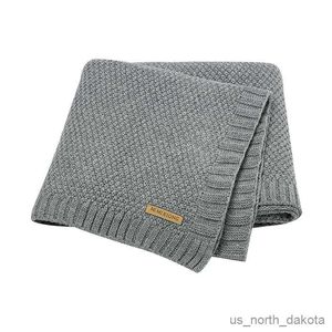 Coperta Coperta per bebè lavorata a maglia Coperta avvolgente per neonato Coperta per neonato super morbida Trapunta per biancheria da letto per divano letto Cesto Passeggino Coperta R230617