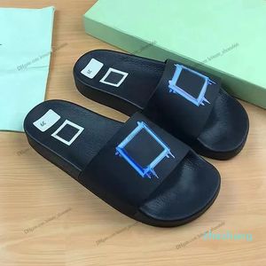 2023-Slippers Sandal Industrial Tape LLIDES Designer Kvinnor Slides Sandal Bom Dia Flat Mule Slipper Patent Canvas Beach Sandals Rubber Summer