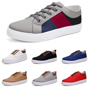 Casual Shoes Men Women Grey Fog White Black Red Grey Khaki mens trainers outdoor sports sneakers size 40-47 color60