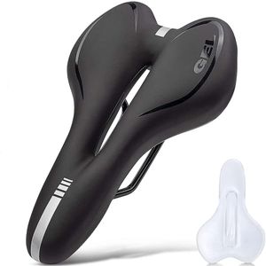 Selle per bici Gel Sella per bicicletta MTB Mountain Road Seat Comodo morbido cuscino da ciclismo Esercizio per uomo e donna 230617