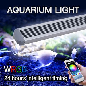 Aquarium oświetlenie Lampa roślinna Water Plant Light Aquarium LED LED Akwarium LED LIGE RGB Light Water Proof Light 230617