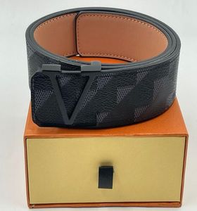 Мужские дизайнерские ремни Классический модный роскошный повседневный ремень с буквой L с гладкой пряжкой, женский мужской кожаный ремень шириной 3,8 см с оранжевой коробкой