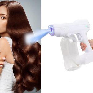 Outros produtos para o cabelo Portátil Nano pistola de vapor para cabeleireiro Spray hidratante tingimento de cabelo Perm Care Nano pistola de pulverização para cabeleireiro Nano pistola de vapor 230616