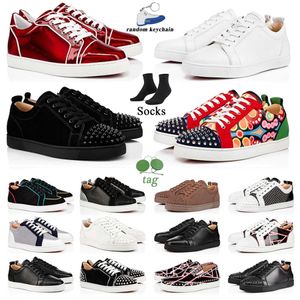 2023 Män kvinnor Luxurys designers Running Shoes Vintage Bottoms Loafers Fashion Spikes Party Brands Casual Trainers High Quality Low Cut Platform Sneakers