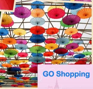 Braut Hochzeit Seide Regenschirm handgemachte Mischung Farbe chinesische gerade Bambus Sonnenschirme Großhandel
