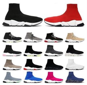 Triple S 2.0 Socks Socks Shoes Mesh SPEED Trainer High Race Runners Men and Women Designer Sneakers PLA CRT