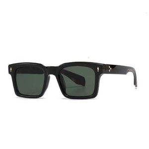 Sunglasses JMM Brand for lemen Retro Vintage高品質のファッションスクエアアセテートフレームPrudhon Custom SunGlasesa1ud